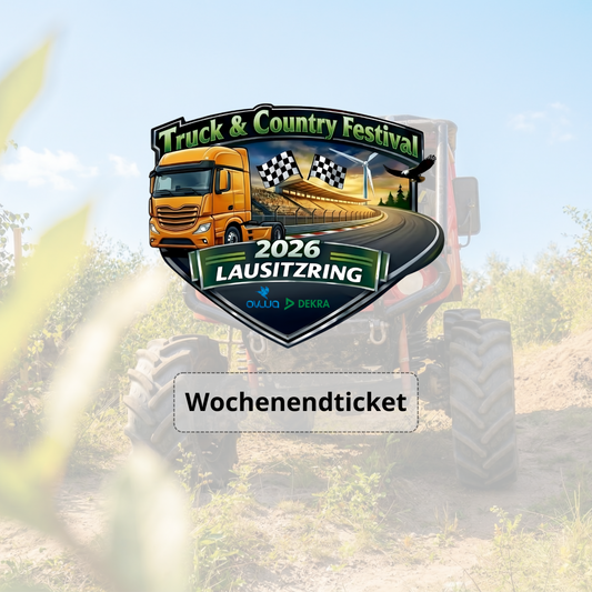 Wochenendticket für das Truck & Country Festival auf dem DEKRA Lausitzring