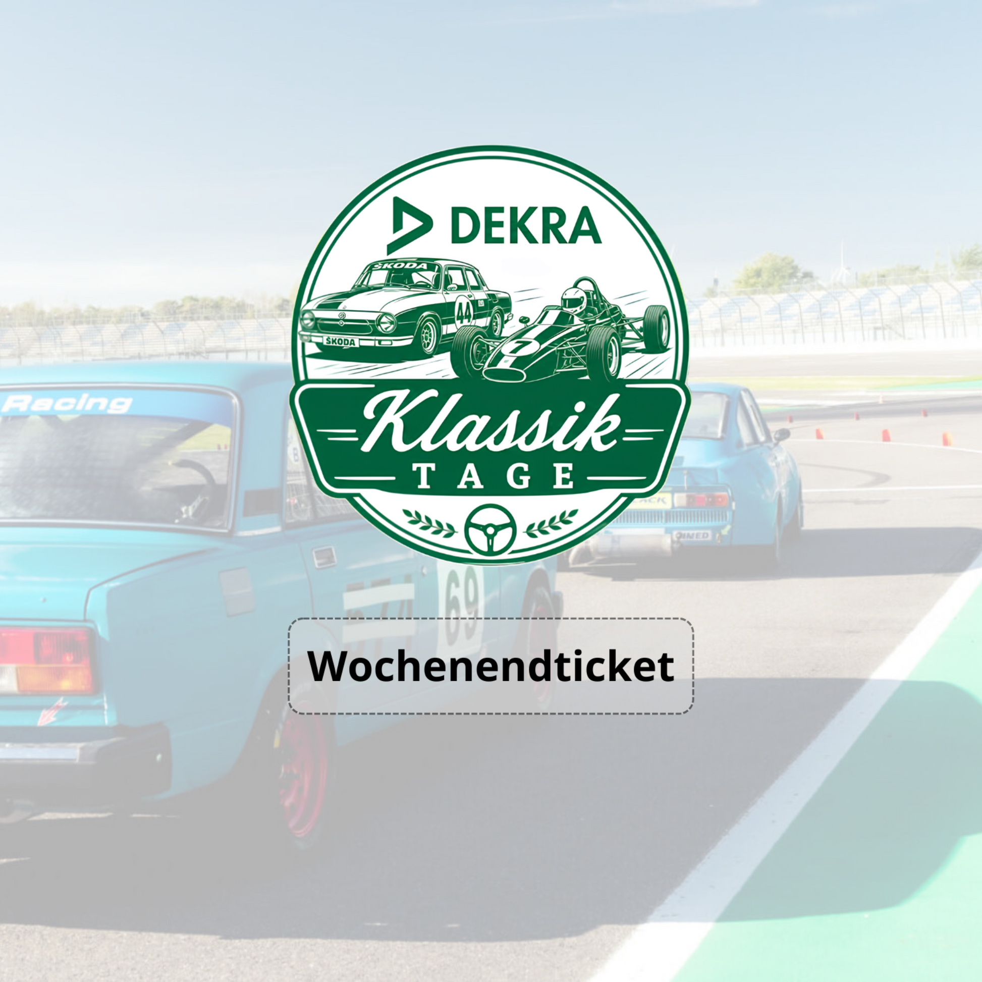 Wochenendticket für die DEKRA Klassik Tage auf dem DEKRA Lausitzring